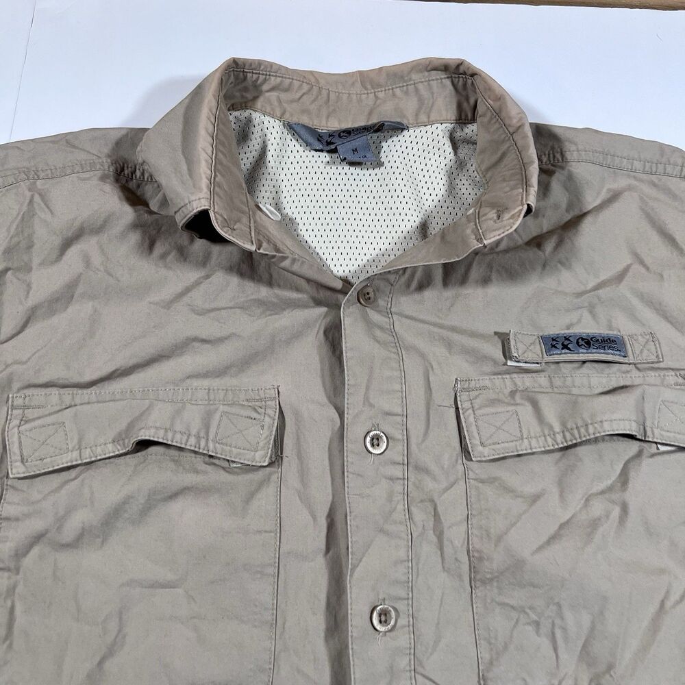Gander Mountain Guide Series Outdoor Fishing Hiking Shirt Vented Men's Medium - Picture 6 of 10